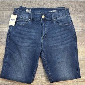 NEW Mugsy Clarks Jeans Men's Size 32X32 Blue FLX6NTM Straight Stretch Denim